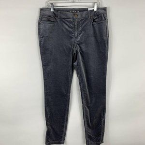 WHBM Pants Womens 12 Skinny The Velvet Skimmer